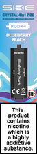 Load image into Gallery viewer, SKE CRYSTAL 4in1 Replacement Pre Filled Pods - 4 Pack