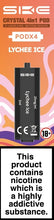 Load image into Gallery viewer, SKE CRYSTAL 4in1 Replacement Pre Filled Pods - 4 Pack