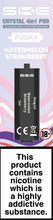 Load image into Gallery viewer, SKE CRYSTAL 4in1 Replacement Pre Filled Pods - 4 Pack
