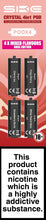 Load image into Gallery viewer, SKE CRYSTAL 4in1 Replacement Pre Filled Pods - 4 Pack