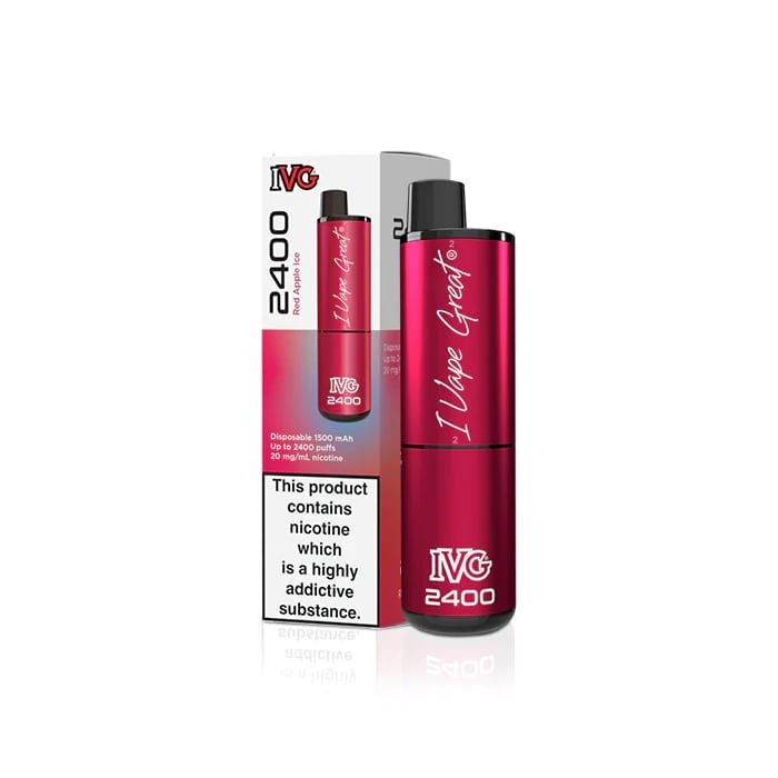 IVG 2400 Disposable Pod Kit - Red Apple Ice [20mg]