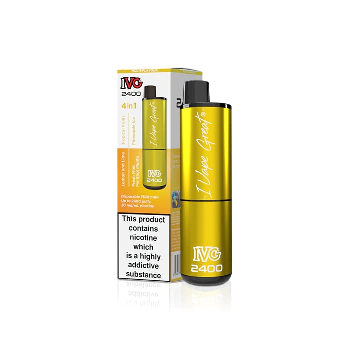 IVG 2400 Disposable Pod Kit - Yellow Collection [20mg]