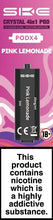 Load image into Gallery viewer, SKE CRYSTAL 4in1 Replacement Pre Filled Pods - 4 Pack
