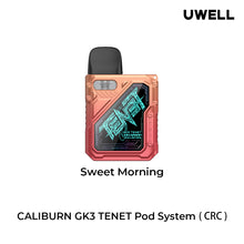 Load image into Gallery viewer, Uwell Caliburn GK3 Tenet Pod Kit
