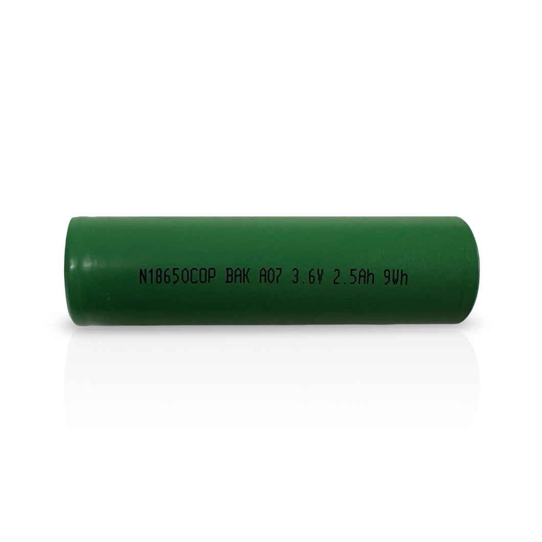 BAK COP 30A 2500mAh 18650 Battery