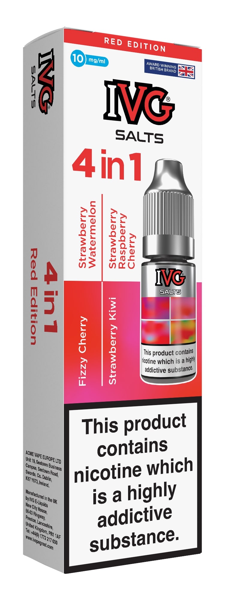 IVG 4IN1 - Nic Salt - Red Edition [20mg]