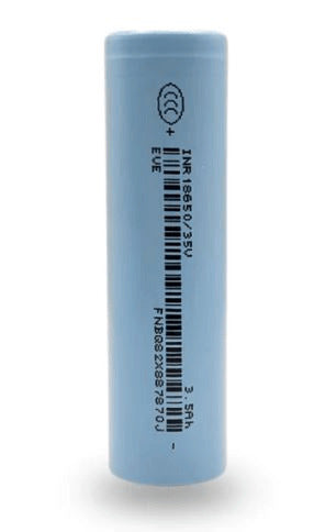 Eve 35V - 18650 Battery - 3500mAh - 10.2A - Max 30W Single / Max 60W Dual