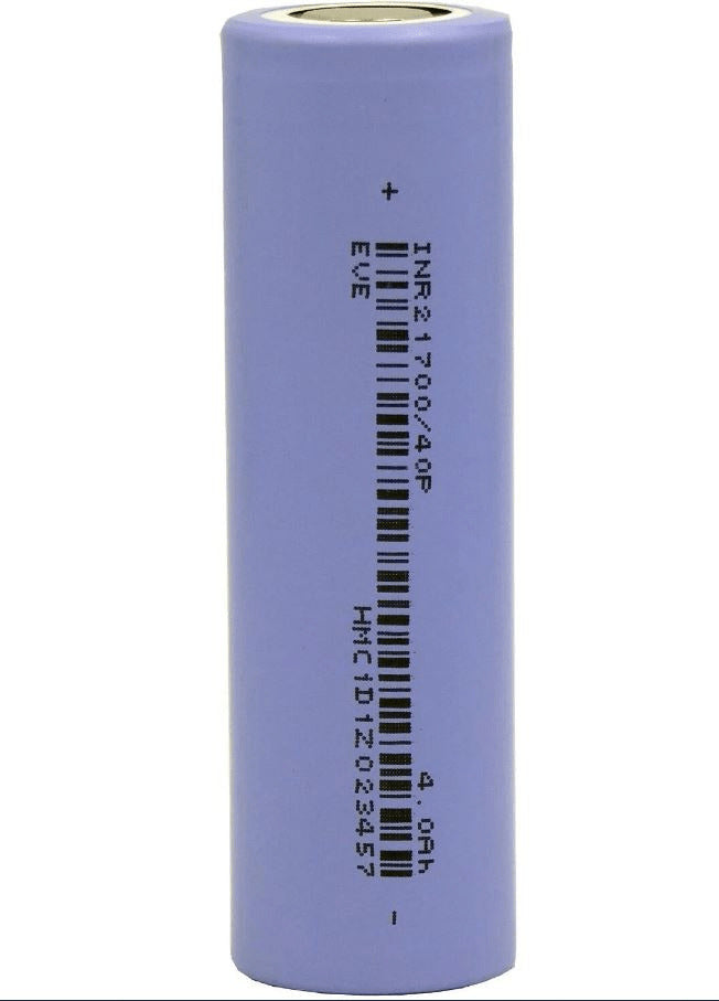 Eve 40P - 21700 Battery - 4000mAh - 50A - Max 135W Single / Max 170W Dual