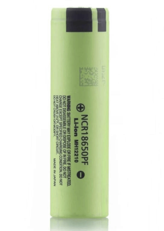 Panasonic NCR18650PF - 18650 Battery - 2900mAh - 10A - Max 30W Single / Max 60W Dual