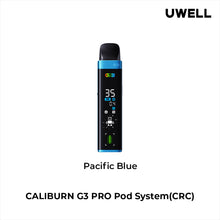 Load image into Gallery viewer, Uwell Caliburn G3 Pro Pod Kit
