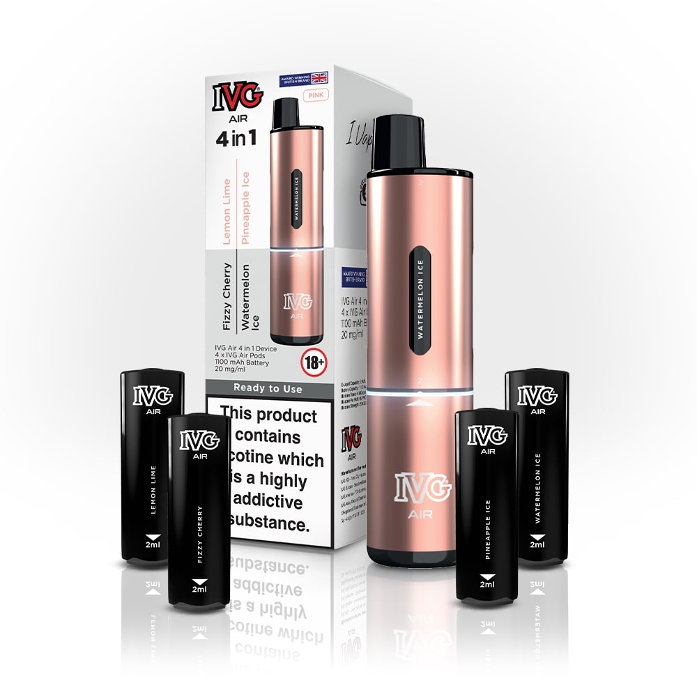 IVG Air 4in1 Pre Filled Pod Kit - [Pink 20mg]